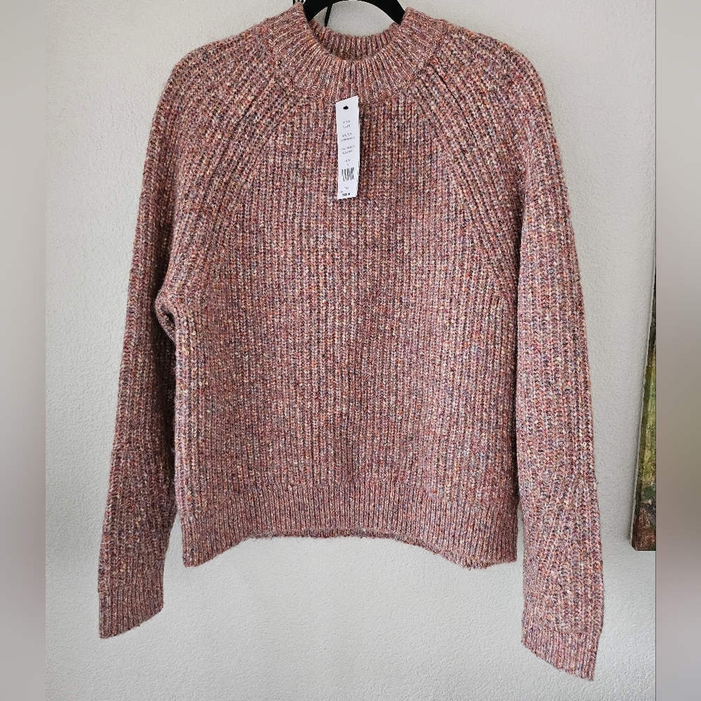 NW French Connection Suvia Knits Crew Neck Sweater Size S Wool Blend
